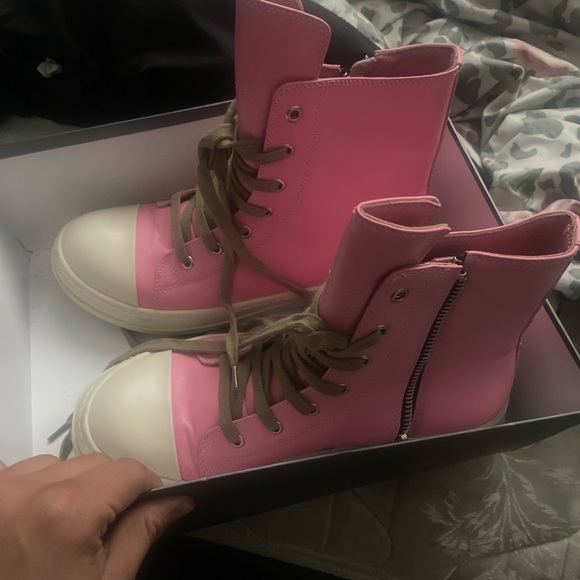Pink rick owens ramones - Picture 3 of 5